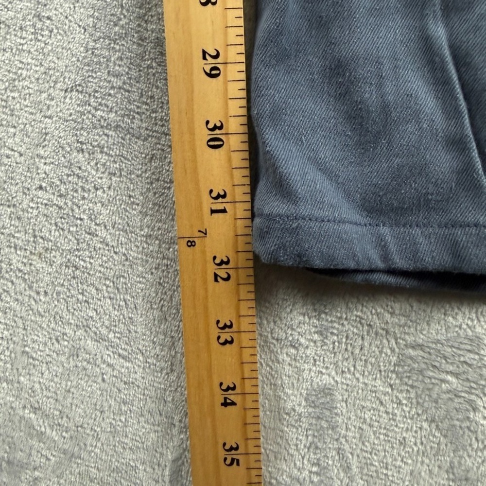 Betabrand Pants Mens 36x32 Blue Hemp Chino Khaki Twill Drawstring - Picture 11 of 13